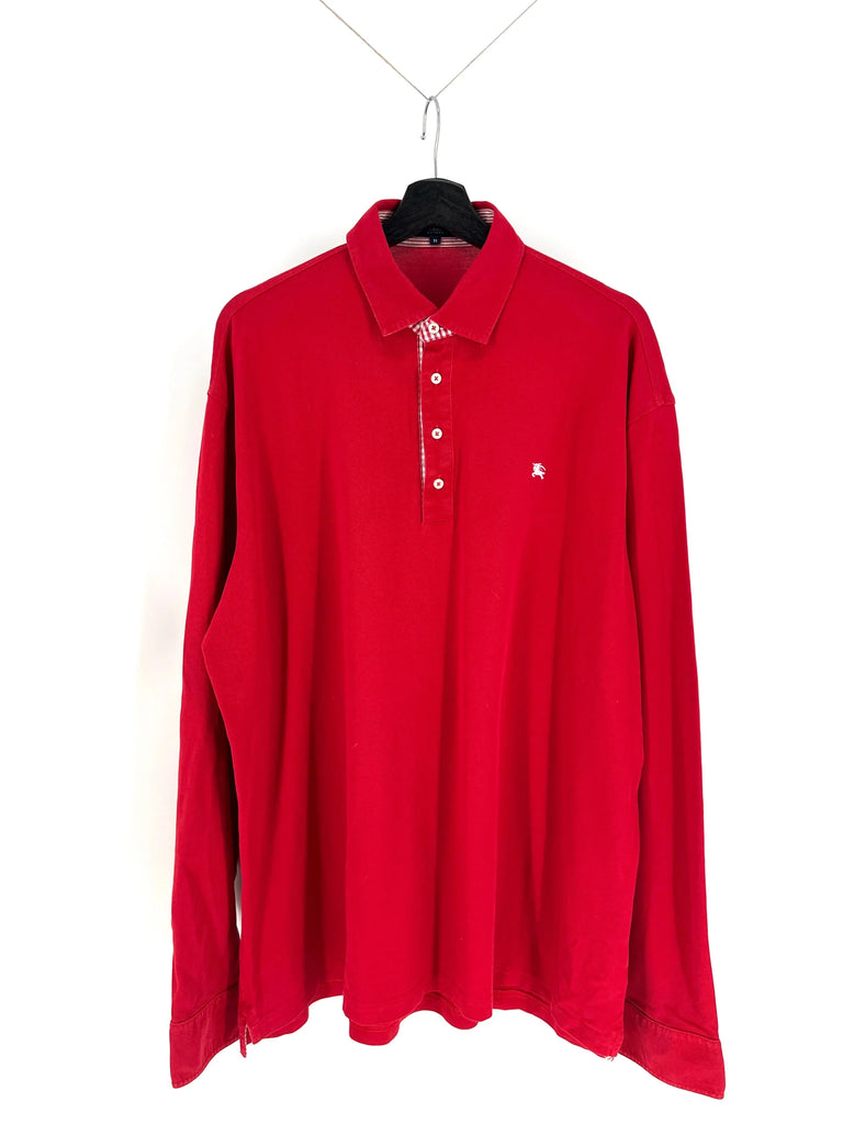 Vintage Burberry Polo Shirt - XL